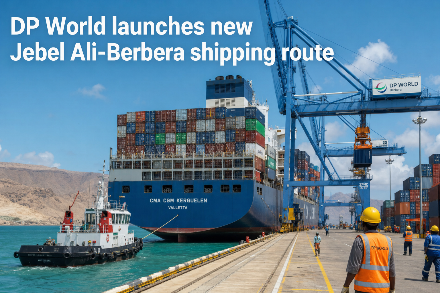 DP World launches new Jebel Ali-Berbera shipping route