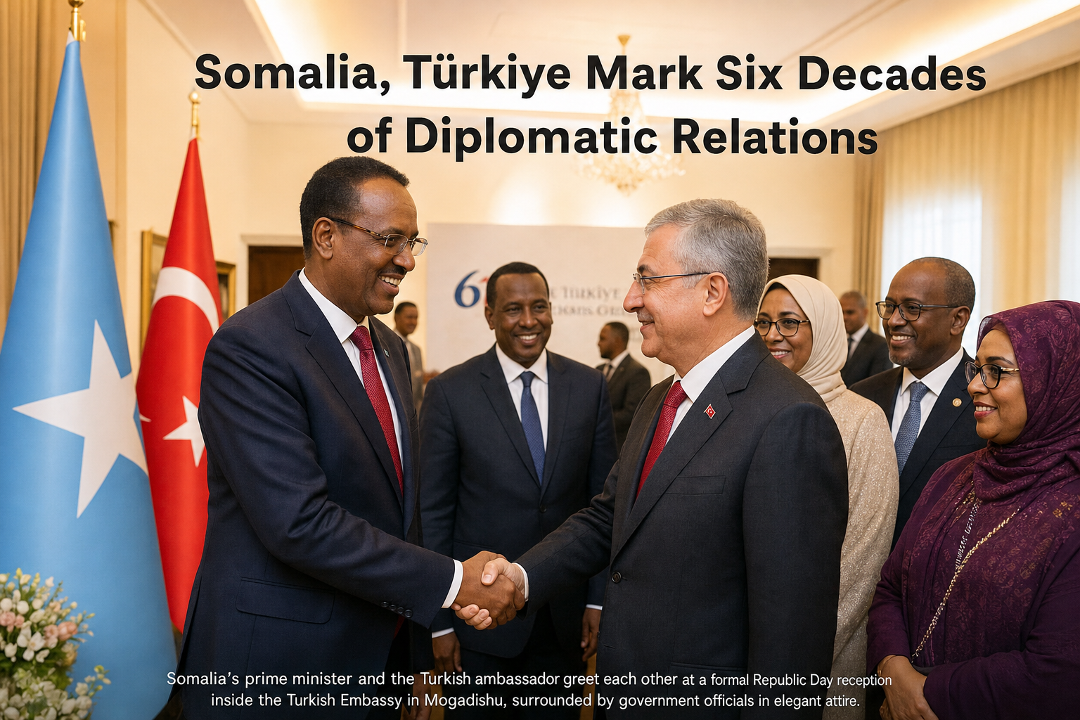 Somalia, Türkiye Mark Six Decades of Diplomatic Relations