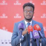 Ambassador Barkhad Mohamed Kaariye Secretary for Foreign Affairs of the opposition KAAH Party