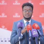 Ambassador Barkhad Mohamed Kariye Secretary for Foreign Affairs of the opposition KAAH Party