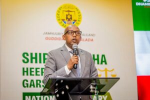 Khadar Hussein Abdi Minister of the Presidency