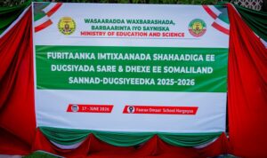 President Abdirahman Mohamed Abdullahi Irro Launches Somaliland National Exams as Student Numbers Hit Record High