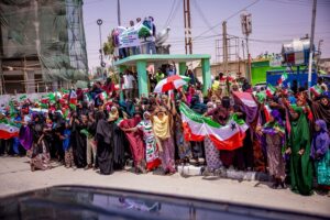 President Irro was warmly welcomed by large crowds in the capital Hargeisa2