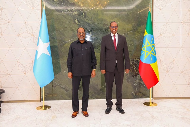 Somalia Intensifies Regional Diplomacy as President Hassan Sheikh Visits Ethiopia1