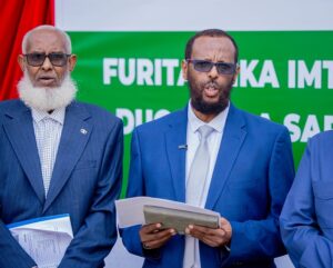Somalilands Minister of Education Prof. Ismail Duale Yusuf