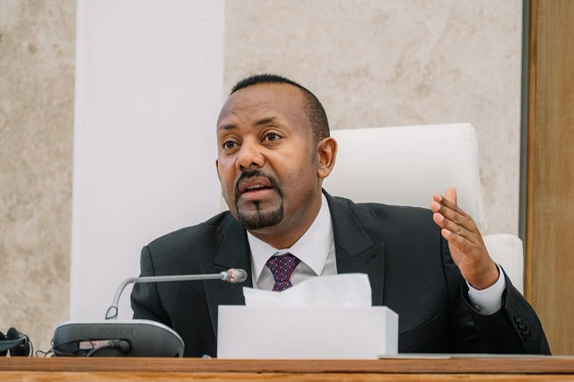 Ethiopian Prime Minister Abiy Ahmed addressed Ethiopian parliament