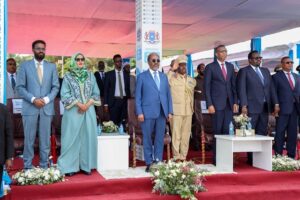 President Attends Midnight Flag Raising Ceremony3