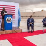 President Hassan Sheikh Attends U.S. Embassy Independence Day Event Amid U.S. Decision to End UNSOS Support