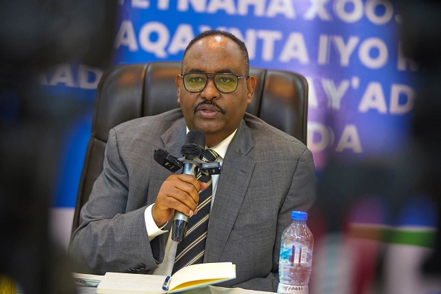 Puntland leader says economic reforms are aimed at boosting investment expanding Bosaso Port and strengthening regional trade