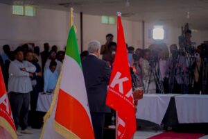 Opposition Leader Mahmoud Hashi Accuses President Somaliland of Violating Constitution; Criticizes Jerusalem Embassy Move. 11 Speaking during a press conference held at the KAAH party headquarters in Hargeisa Hargeisa Mahmoud Hashi 1