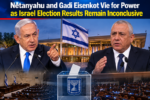 Netanyahu and Gadi Eisenkot Vie for Power as Israel Election Results Remain Inconclusive