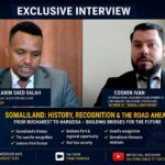 Abdikarim Saed Salah Editor in Chief of HornPost for Horn Cable TV Ivan discussed
