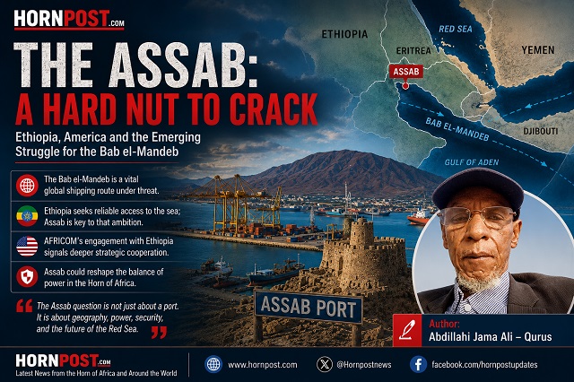 Assab A hard nut to crack Ethiopia America and the Emerging Struggle for the Bab elMandeb byAuthor Abdillahi Jama Ali Qurus