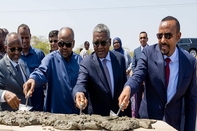 Ethiopia Djibouti and Dangote Launch 120 Km Pipeline Project
