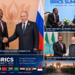Ethiopian Prime Minister Abiy Ahmed arrives in New Delhi for the 18th BRICS Leaders Summit on Sept. 11 2026