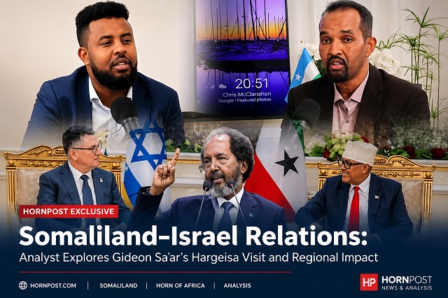 Journalist Mohamed Yusuf Said hosted political analyst Jibril Qoobay