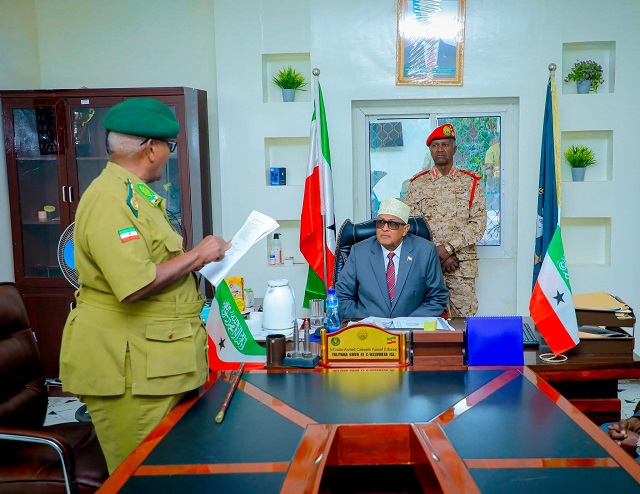President irro at prison