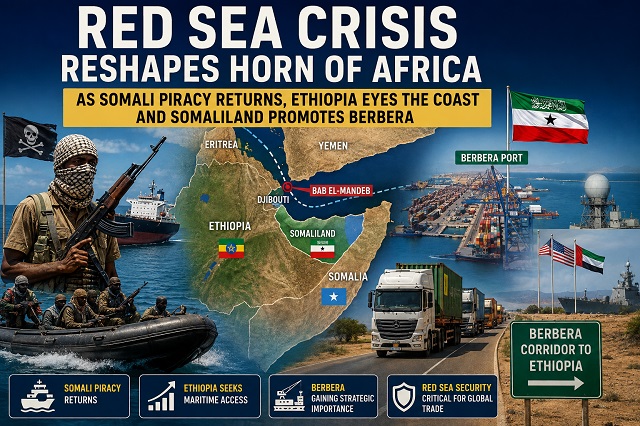 Red Sea Crisis Reshapes Horn of Africa as Somali Piracy Returns