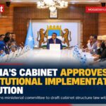 Somalia Cabinet Constitutional Resolution Meeting