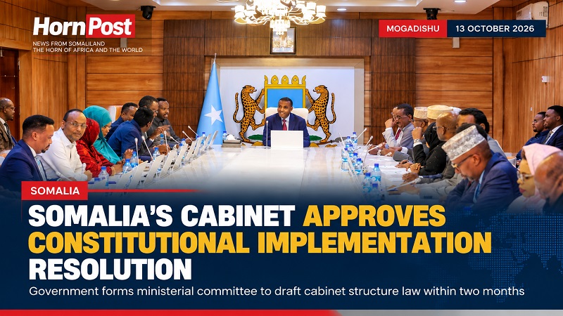 Somalia Cabinet Constitutional Resolution Meeting