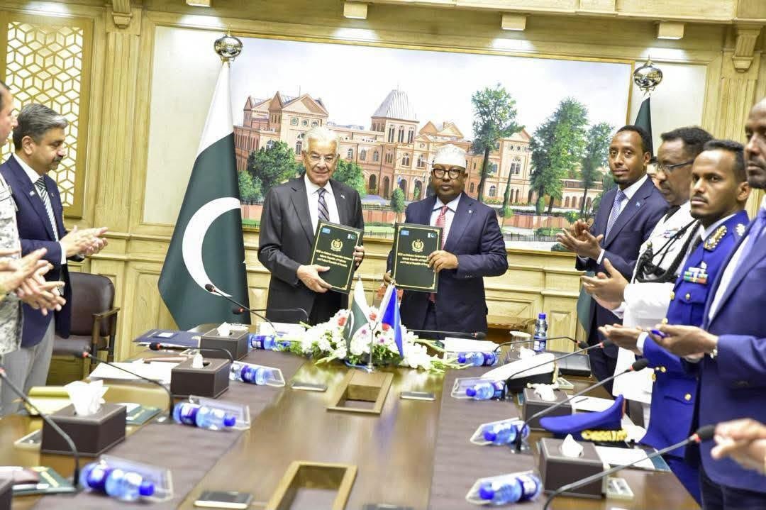 Somalia Pakistan Sign Defence Cooperation MoU to Expand Military Counterterrorism Partnership