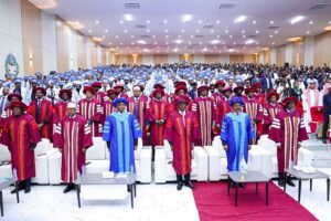 Somalia President Hassan Sheikh Mohamud Attends Graduation of More Than 500 Security Students in Mogadishu