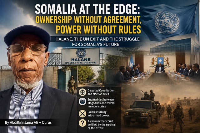 Somalia at the Edge Ownership Without Agreement Power Without Rules