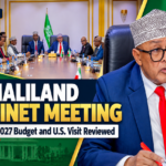 Somaliland Cabinet Meeting News Graphic 1