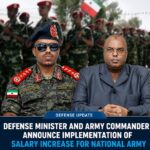Somaliland Defense Minister Army Chief Announce 50 Salary Increase for Soldiers Starting January 2027