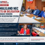 Somaliland NEC Meets UK Delegation to Advance Modern Voter Registration System