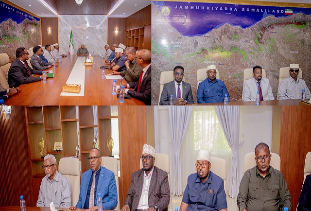 Somaliland President Irro Welcomes Sanaag Politicians in Bid to Strengthen Eastern Peace