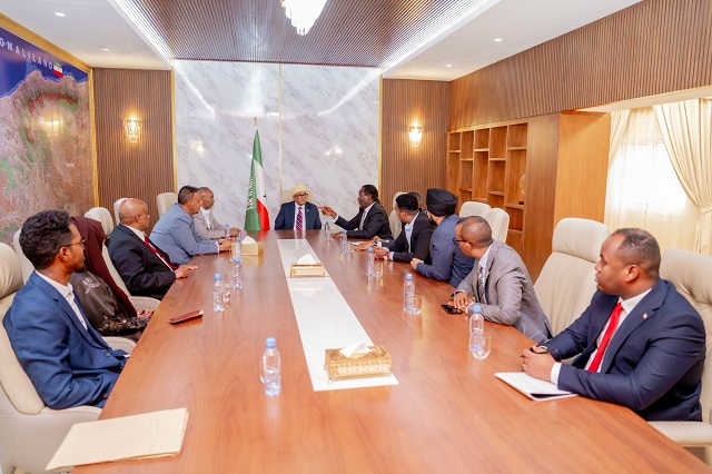 Somaliland President Meets Kenyan MP and Investment Delegation to Expand Trade Investment and Bilateral Relations