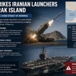 U.S. Forces Strike Two Iranian Launchers on Larak Island Near Strait of Hormuz
