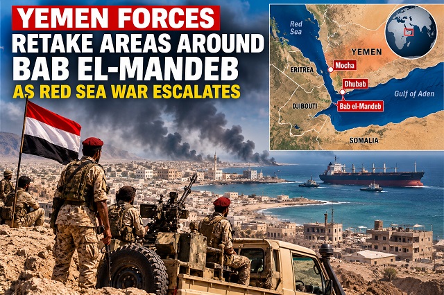 Yemen Forces at Bab el Mandeb